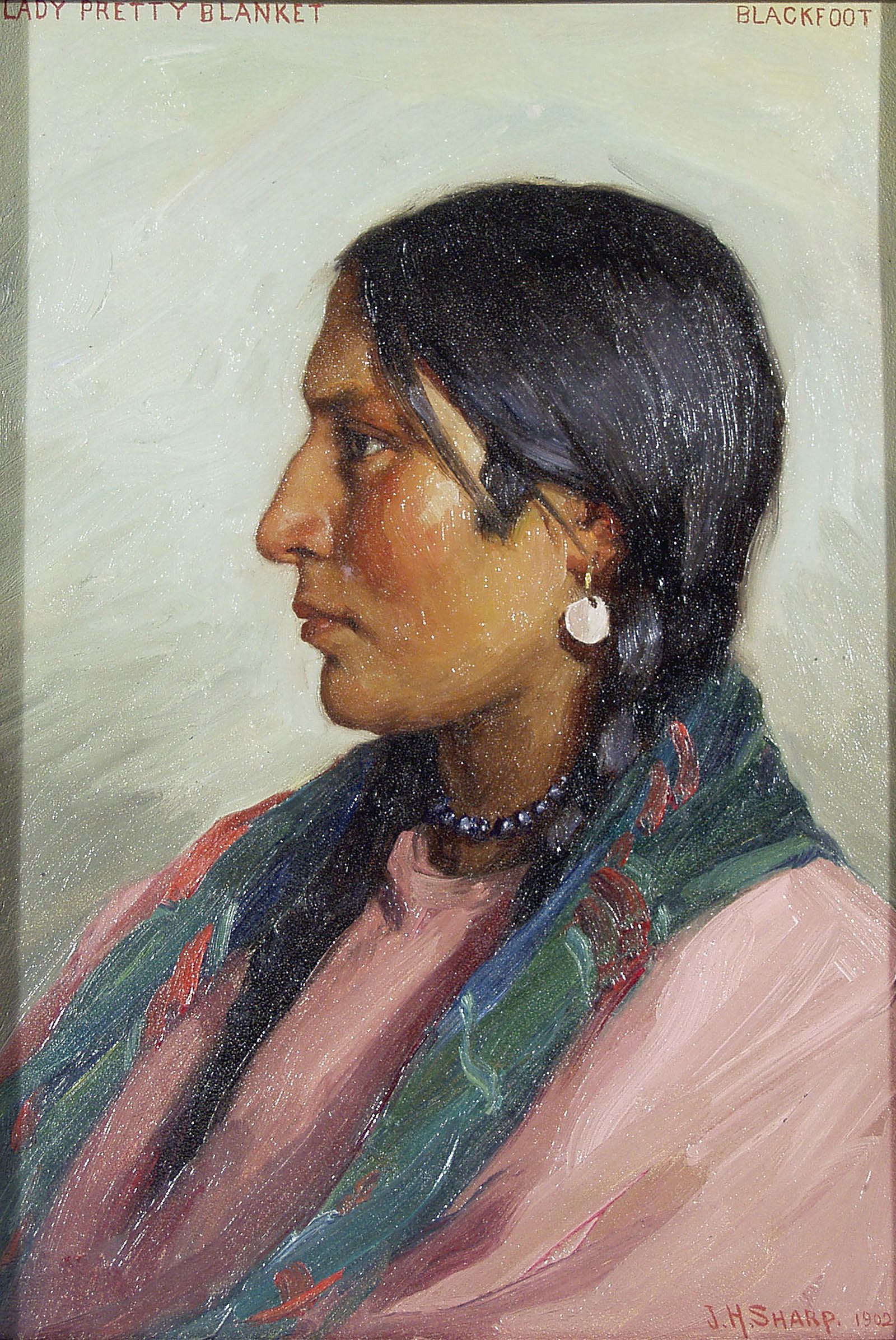Lady Pretty Blanket - Blackfoot